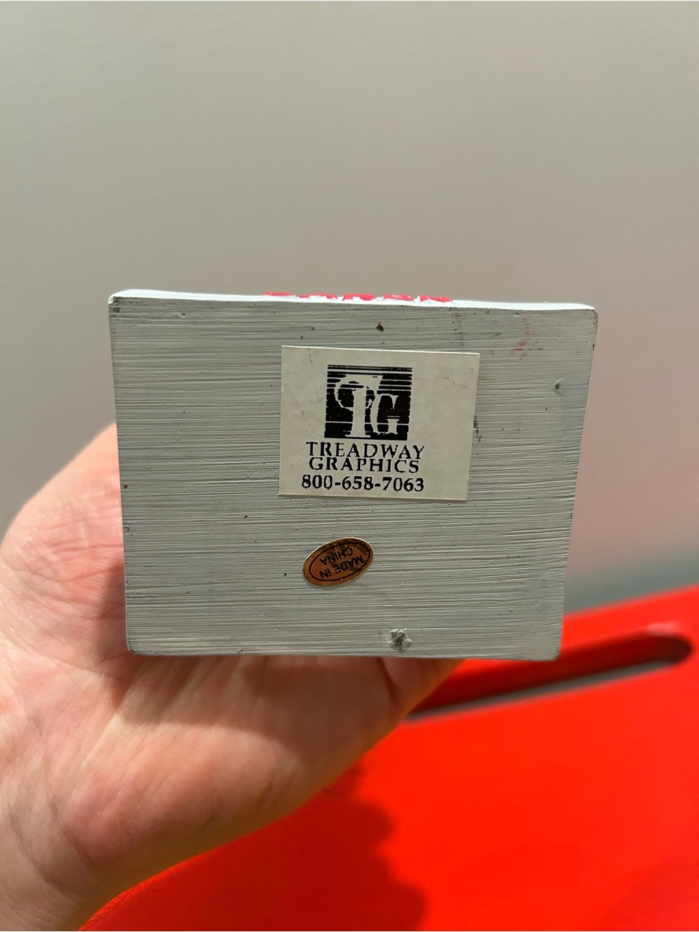 DARE Bobblehead Daren the Lion Mascot Figure Treadway Graphics Vintage Promo 7" - Picture 4 of 4